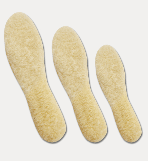 SUOLETTE TERMICHE IN PELO NATURALE* Accessori Calzature 